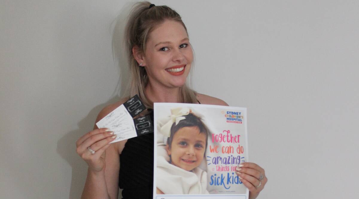 CHARITY: Abby Wilson still has tickets available for the Real Red Carpet Cocktail Ball, which she will host in support of the Sydney Children’s Hospital Foundation.