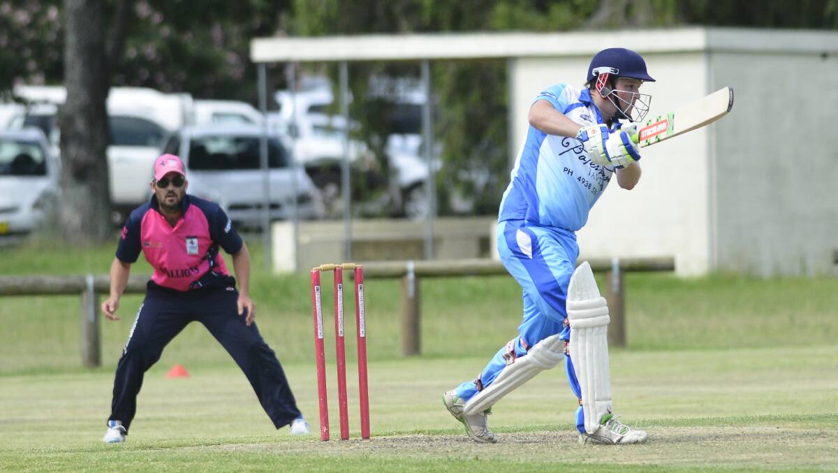 TOP FORM: Brad Bidner is in great form with the bat and ball for Paterson and will need to play a crucial role if they are to make the grand final.