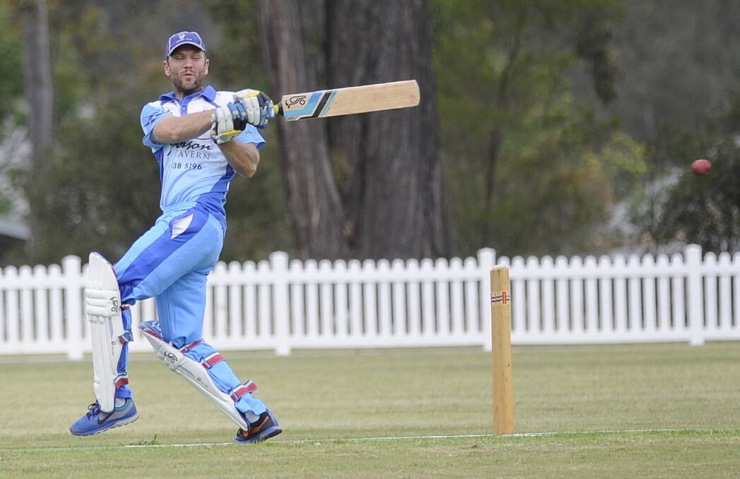 BIG HITTING: Paterson's Kurt Humphreys is likely to make a big impact in the T20 format. Picture: Michael Hartshorn