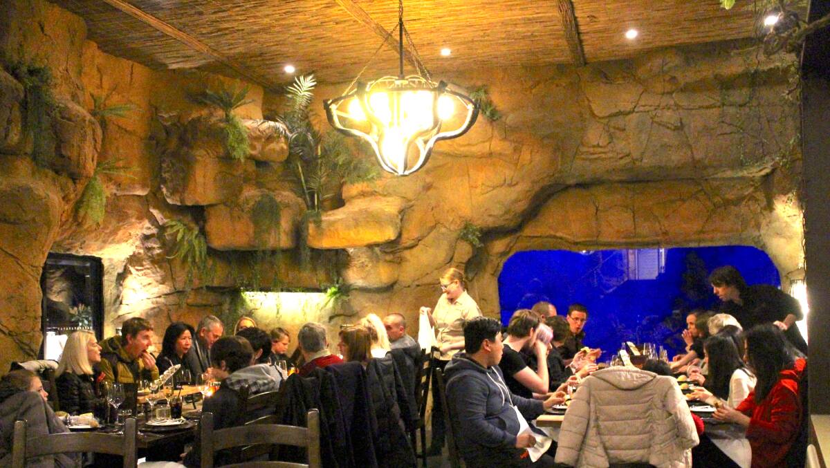 The Cave was a beautiful dining experience.