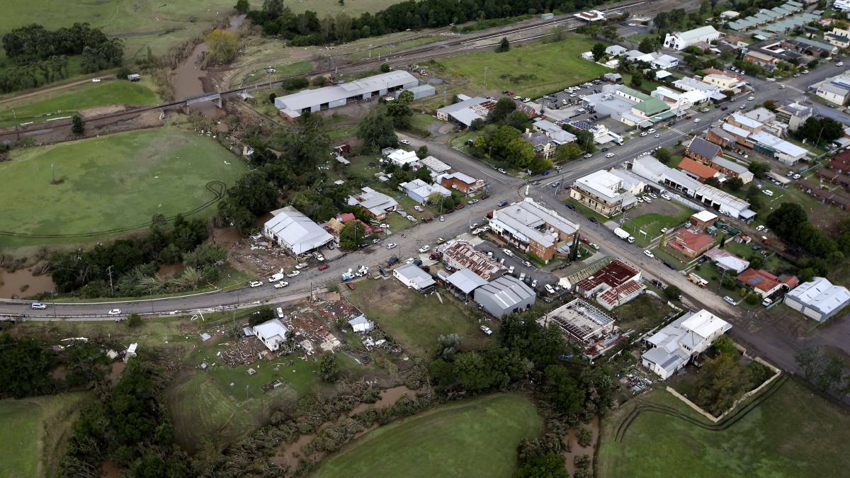 HUGE BLOW: The long-term effects of the superstorm of 2015 on Dungog Shire cannot be underestimated.