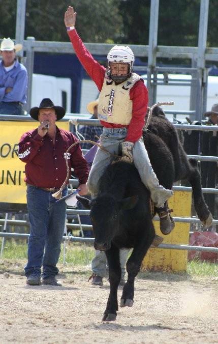 HOLD ON: Rodeo and campdrafting events.