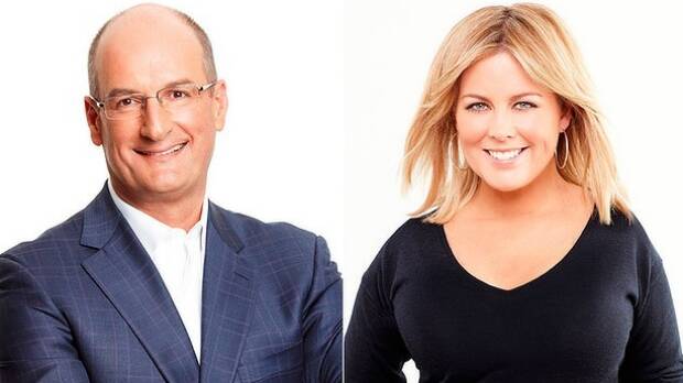 Sunrise hosts David Koch and Samantha Armytage are on track to win 2017. Photo: Seven
