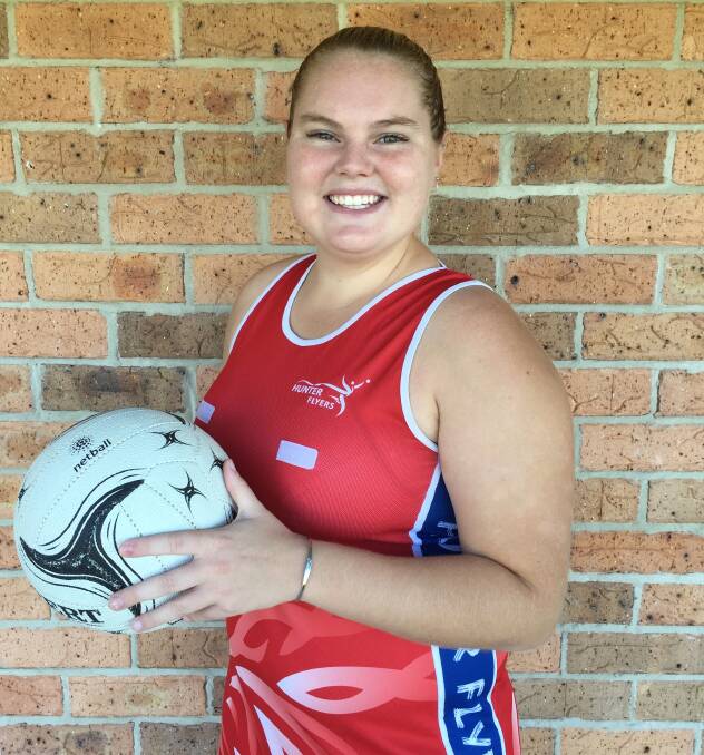 HIGH ACHIEVER: Emma Rumbel is playing netball in the Metro League in Sydney.