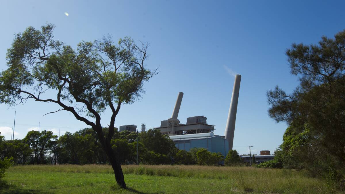 Demolition of the power station stacks in 2017. Picture by Max Mason Hubers. 