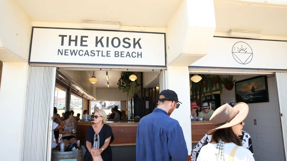 The Kiosk, Newcastle beach