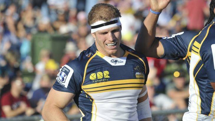 David Pocock is back for the Brumbies after two knee reconstructions. Photo: Laura Hardwick