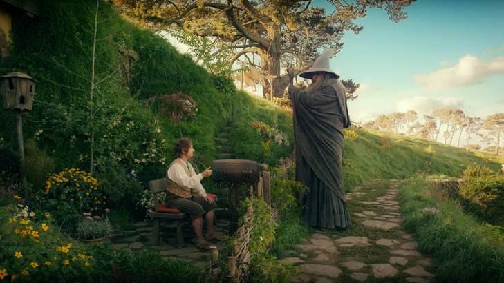 The New Zealand landscape plays a starring role in the Hobbit films. Photo: Warner Bros.