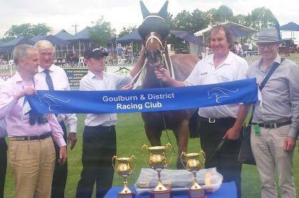 Gold in Goulburn: connections celebrate with Pythagorean. Photo: Chris Clarke