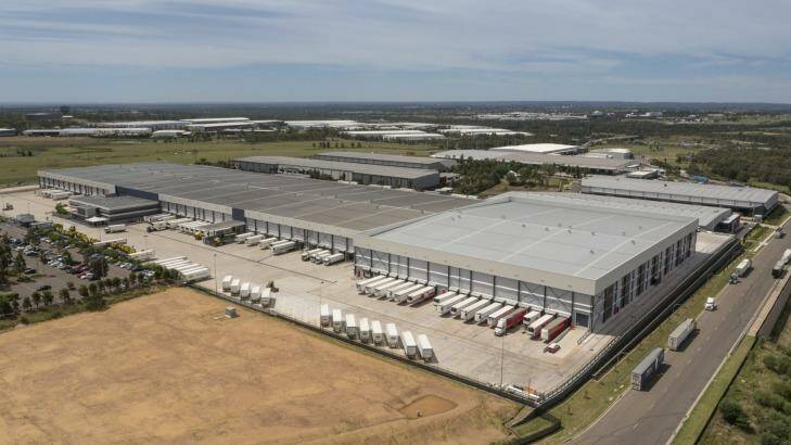 Mapletree will buy four properties in Mount Druitt, Wetherill Park, Smithfield and Huntingwood. It already owns this distribution centre in Eastern Creek, which is leased to Coles.