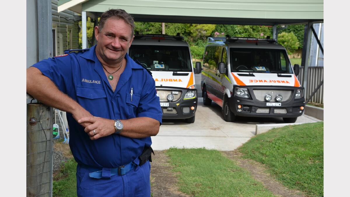Stroud paramedic Bill Rathbone has received a citation for courage following a dual truck accident on the Thunderbolts Way in February last year.