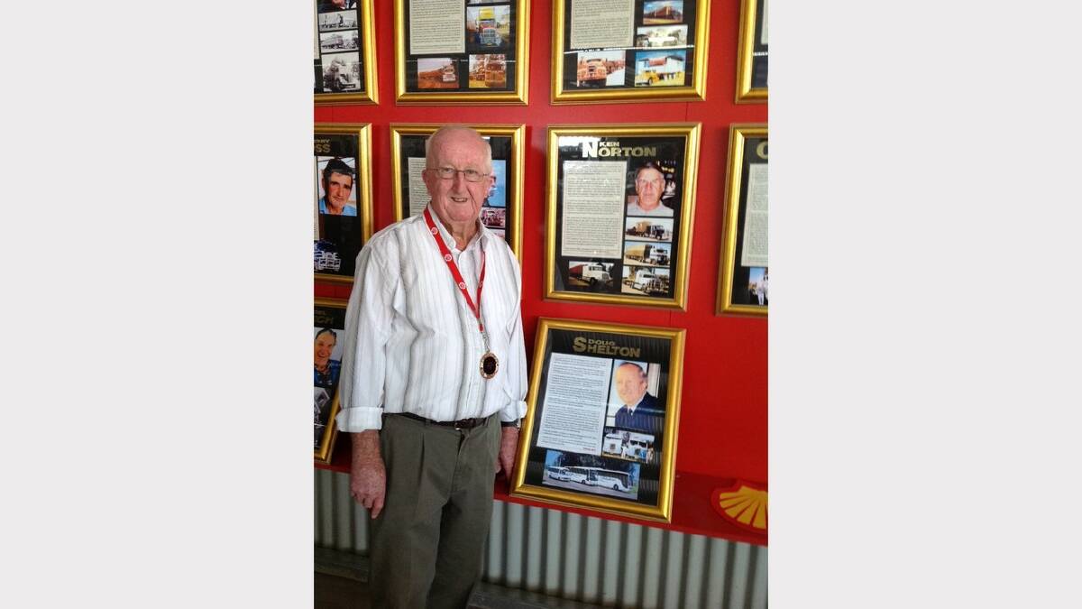 Doug Shelton was recently inducted into the National Road Transport Hall of Fame.