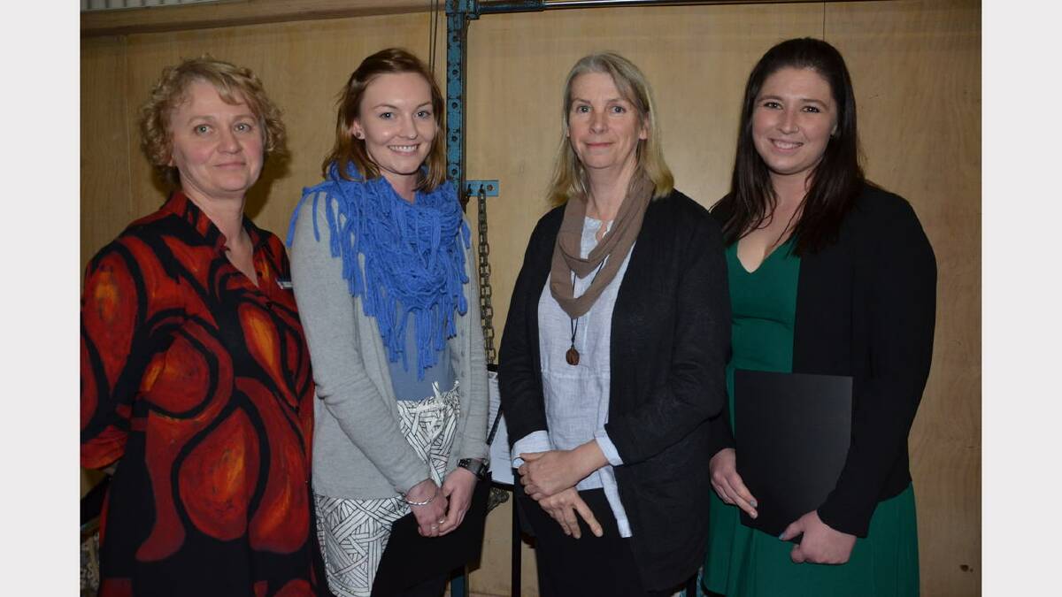 Award-winning teachers Sue Graham, Zoe McAlister, Sue Hodgins and Natusha Joy