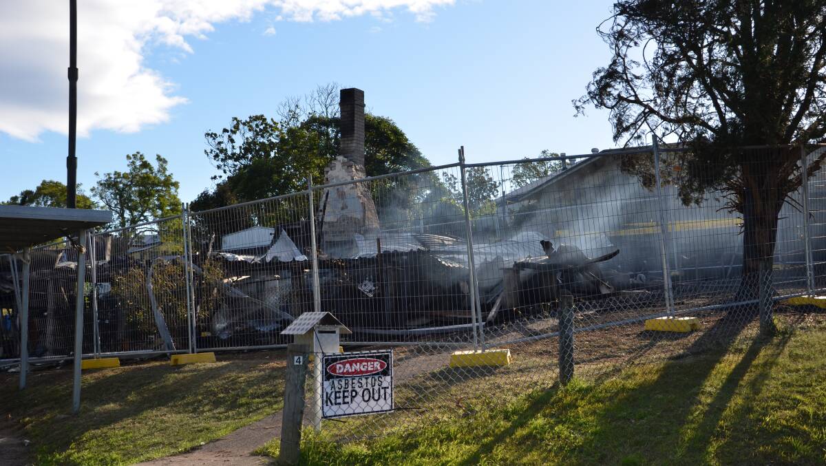 Dungog grandmother Kerri Gorton lost her home and all her possessions in a house fire in the early hours of Sunday morning.