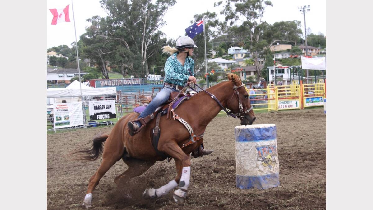 Action at this year's Dungog Rodeo.  Photos by Ros Runciman