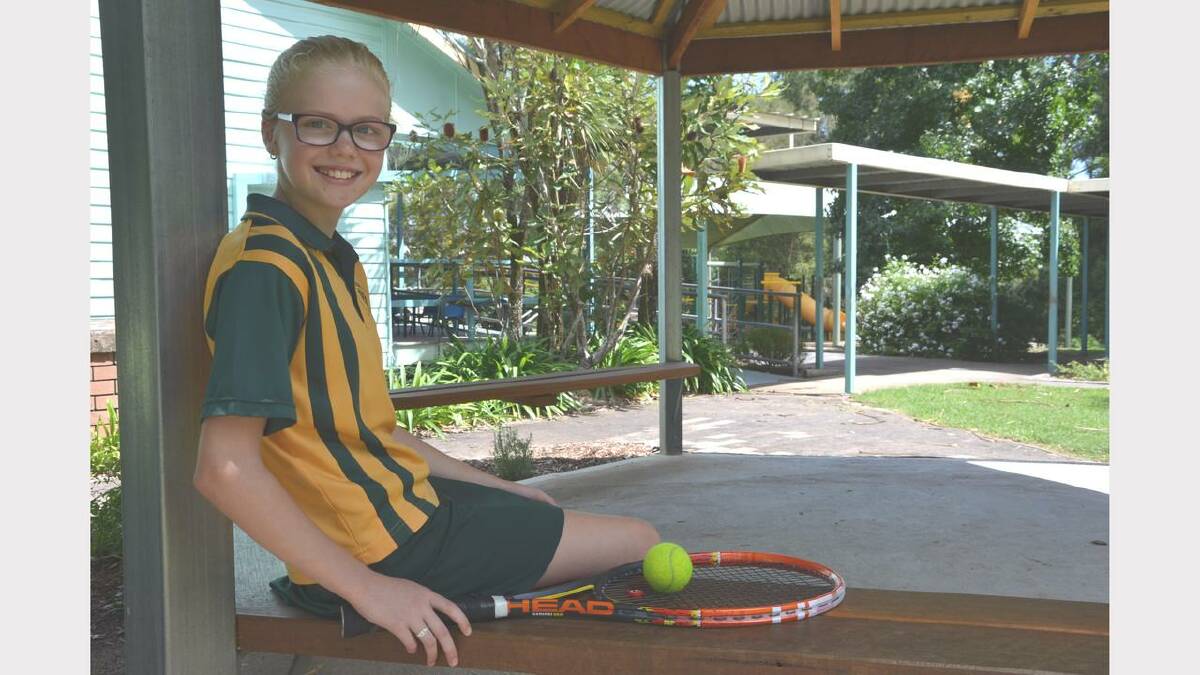Charlotte Standing will compete at the state tennis titles in Sydney next month