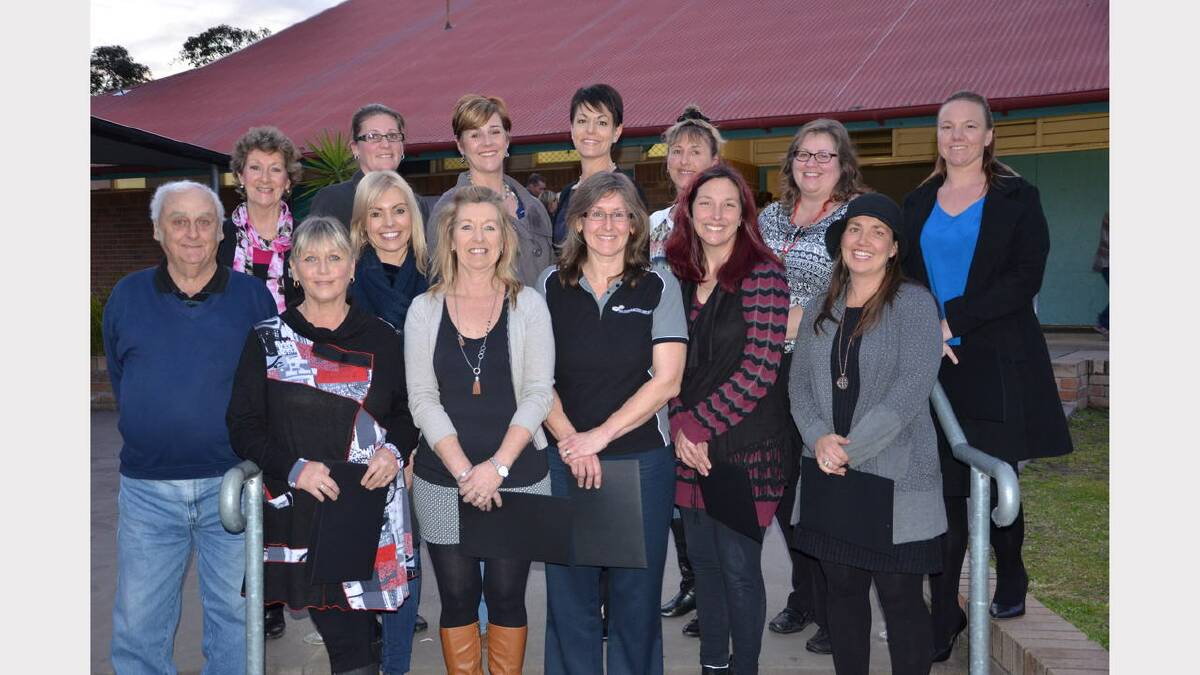 Community members from around the schools in the Dungog Shire who received awards