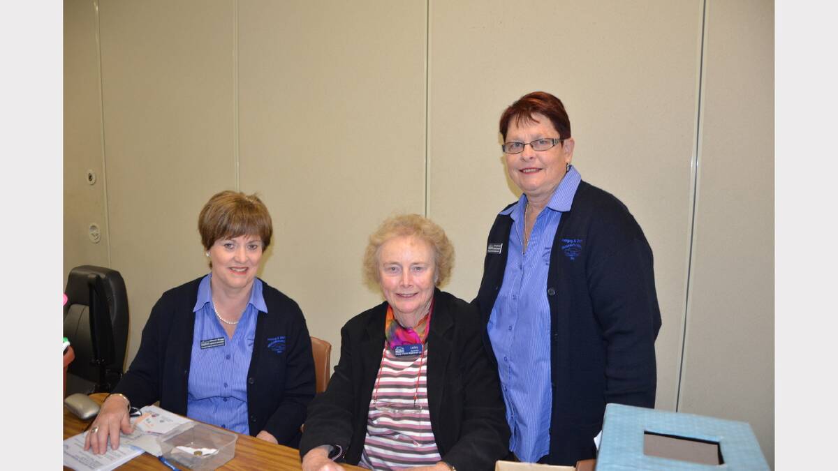 Cherylin Brown, Lesley Wright and Kerry Broad from Dungog and District Neighbourcare