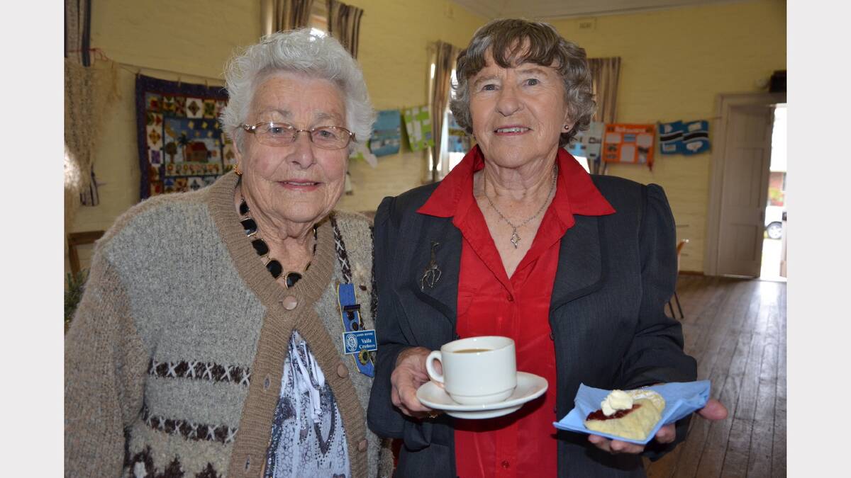 Valda Crothers from Lower Belford and Susie Fitzpatrick from Merriwa