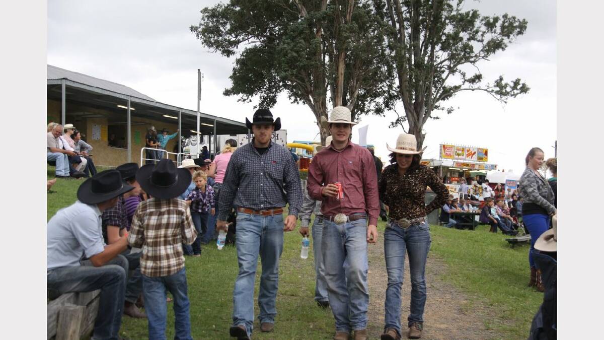 Visitors to this year's Dungog Rodeo.  Photos by Ros Runciman