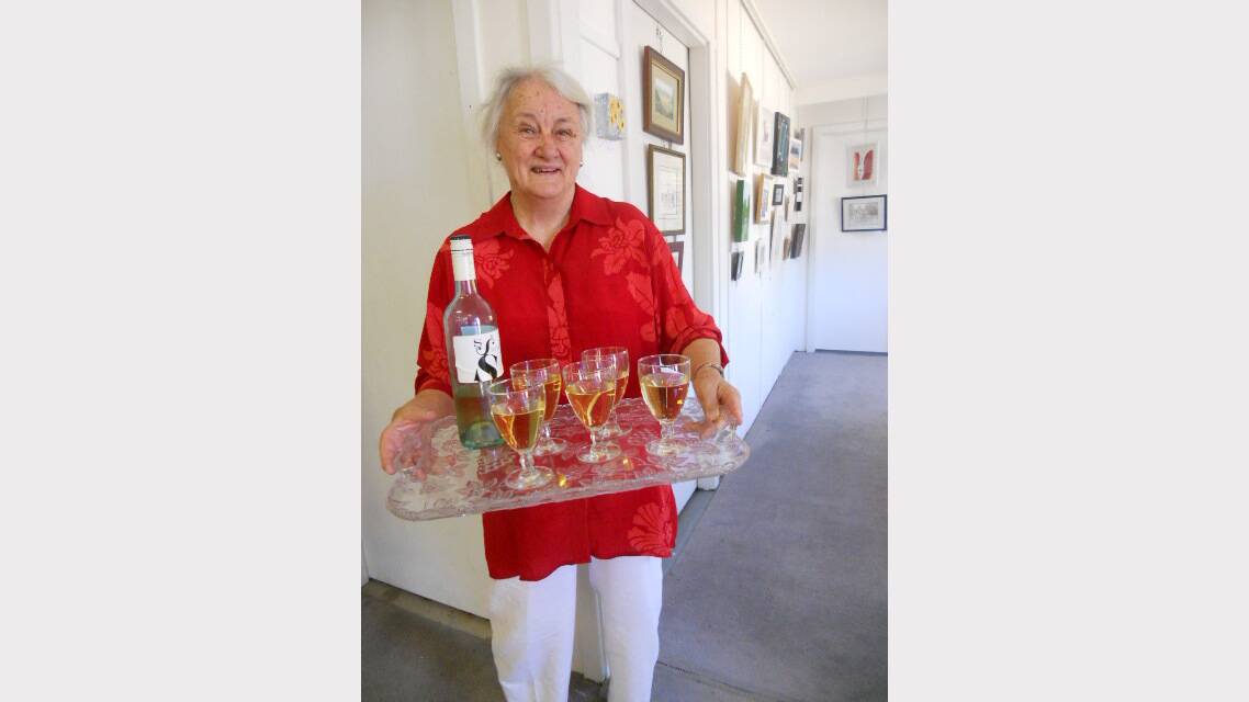 Dungog Arts Society first life member Wendy Grahame