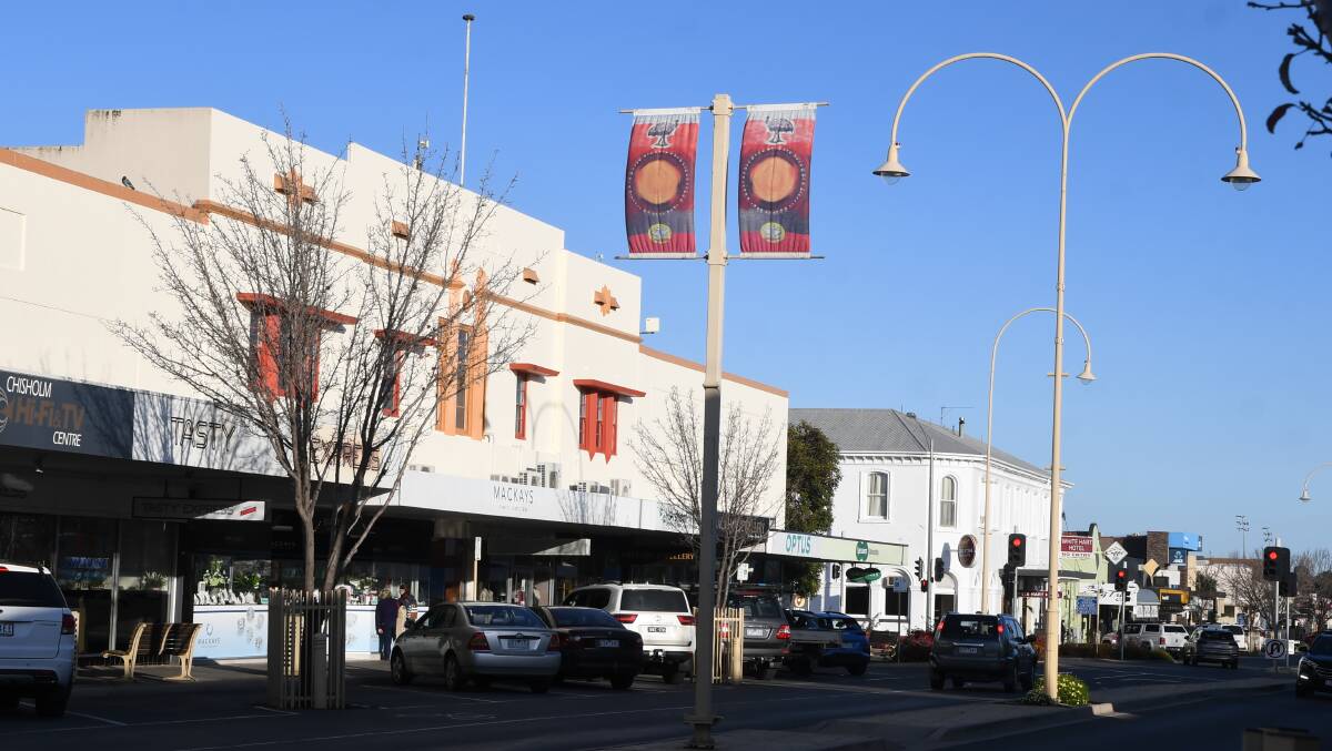 The centre of Horsham in the Wimmera region of western Victoria. Picture: File image