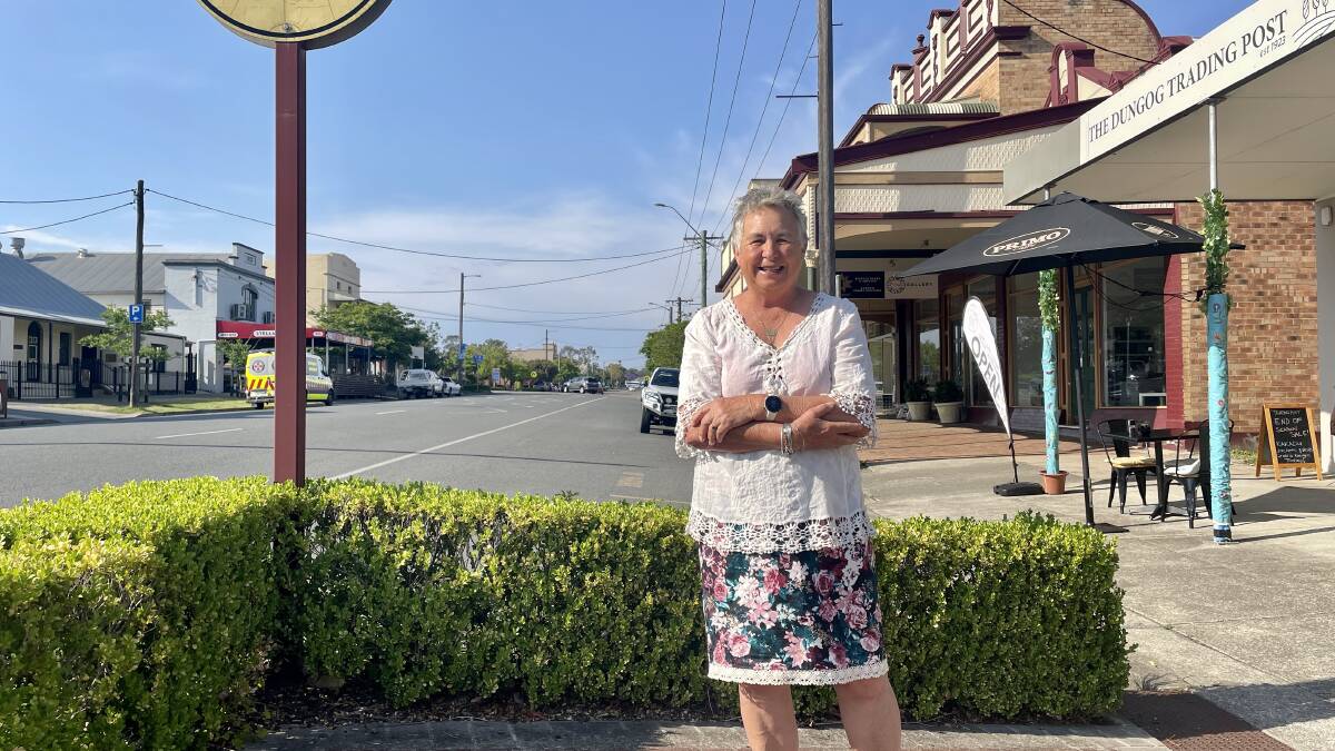 Dungog and District Chamber of Commerce president Marion Stuart.