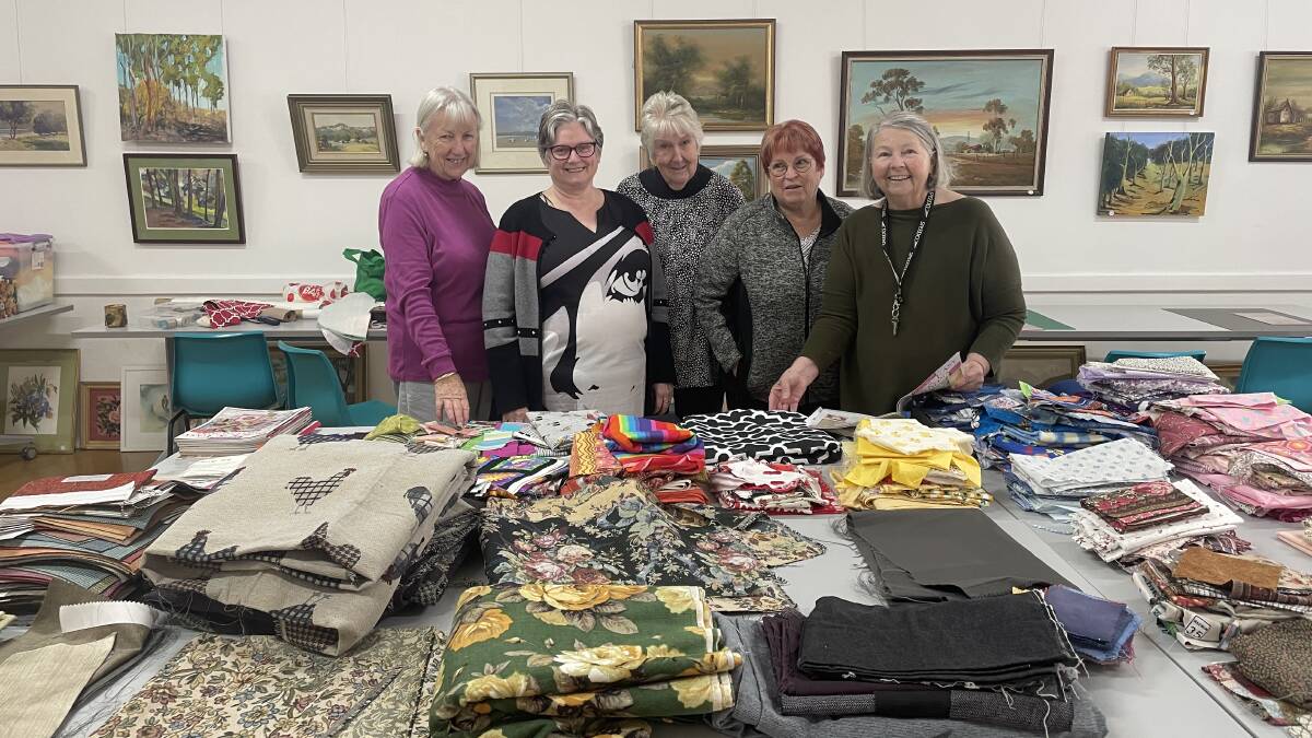 The local CWA has started a new fabric-based charity drive
