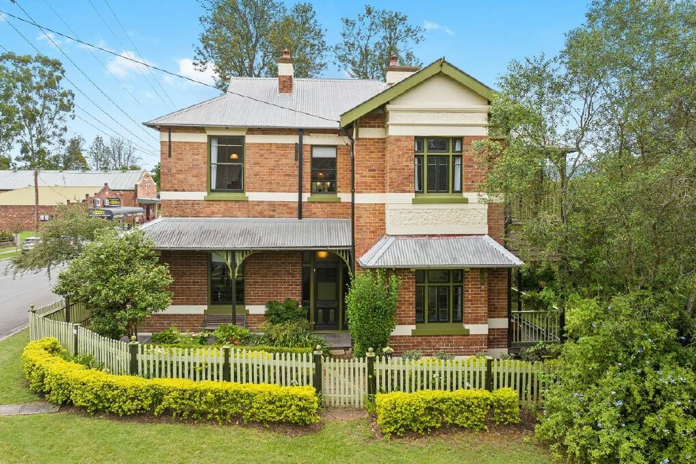 The former rectory for St Paul's Anglican Church in Paterson, which is now a grand four-bedroom home, is back on the market. Picture supplied
