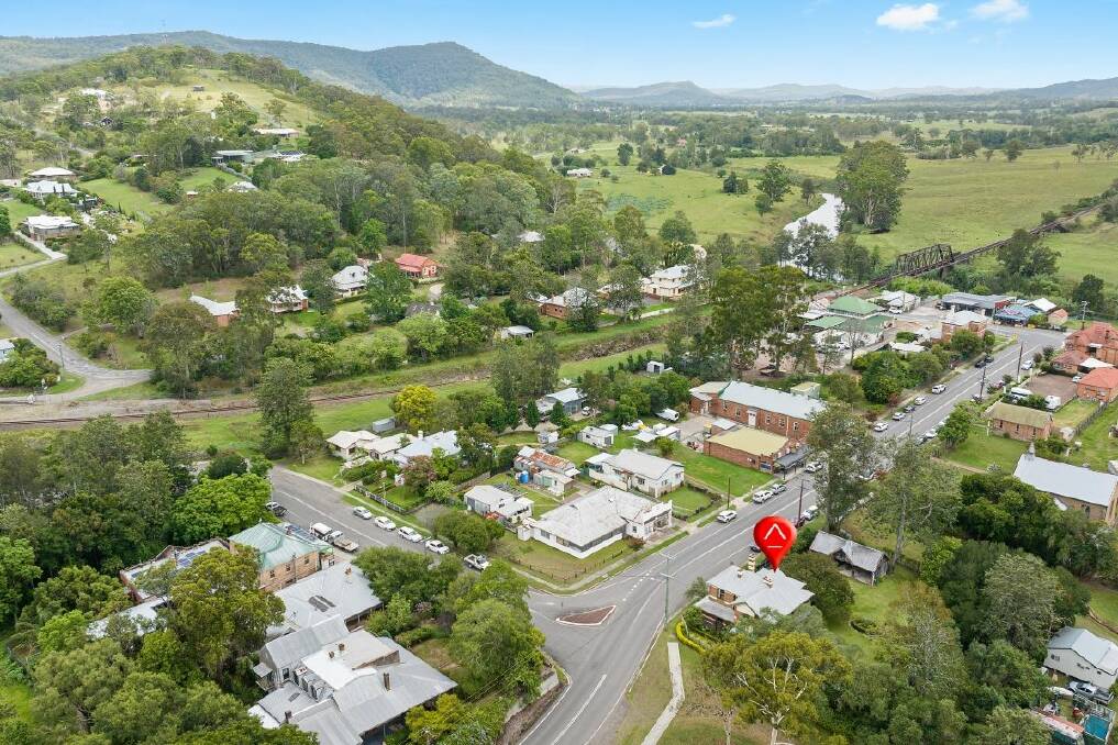 The two-level property is in the heart of Paterson village in the Hunter Valley. Picture supplied