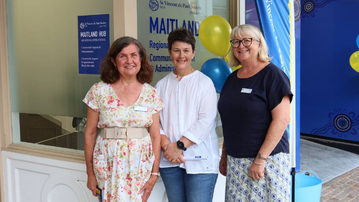 St Vincent de Paul Society opens a hardship hub in the heart of Maitland to meet the growing demand of services. Pictures by Laura Rumbel 