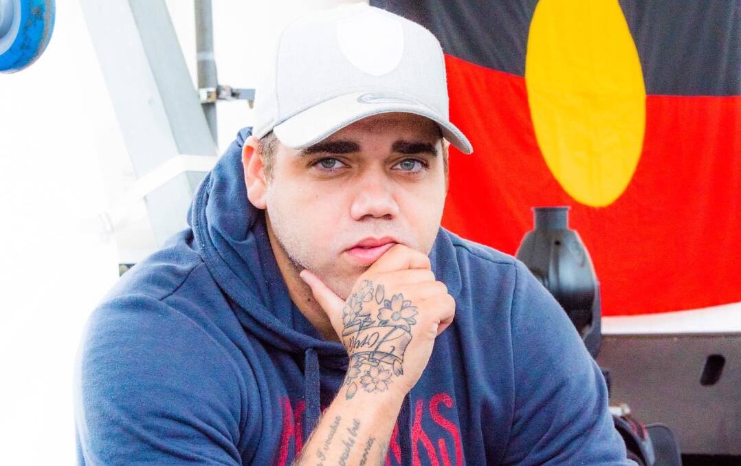 RISING FROM THE ASHES: Hartcole's incredible journey through the face of adversity, as well as his dedication to hardwork, is paying off as he heads to Melbourne for Mushroom Groups' First Nations Pathway Program. Picture: Supplied.