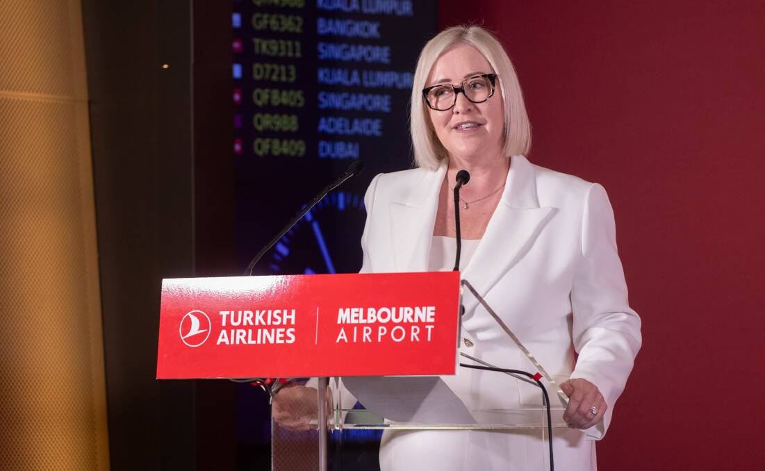 Melbourne Airport CEO Lorie Argus. Image: Supplied.