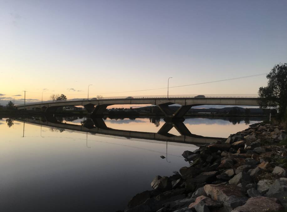 WORK: Motorists may have delays on approach to the Fitzgerald Bridge at Raymond Terrace from September 14. Photo: Michelle Mexon