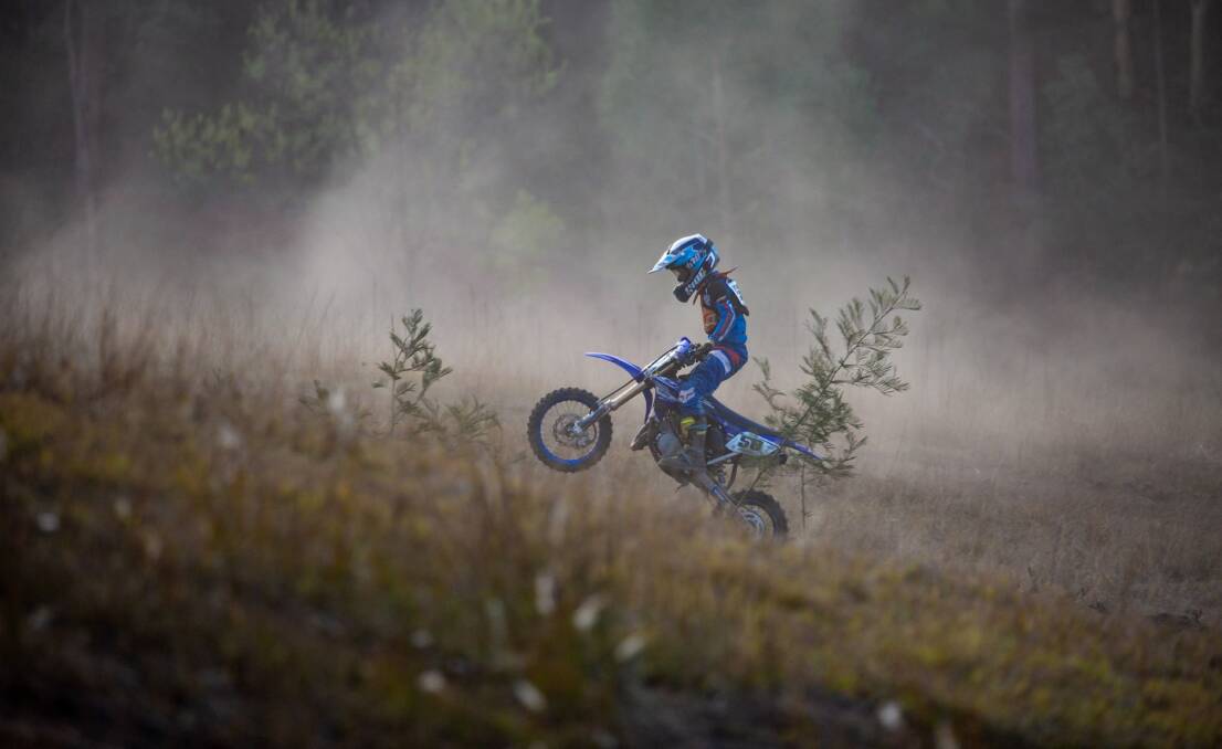 Initiative: Junior competitors in the Australian Off-Road Championships can get insider tips from champions and their coaches before each round.