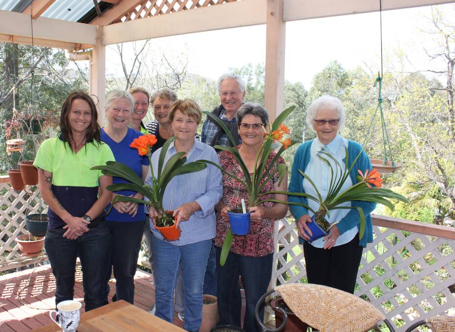 GREEN THUMBS: Some of the members of the Dungog Garden Ramblers who are organising the ramble next month.