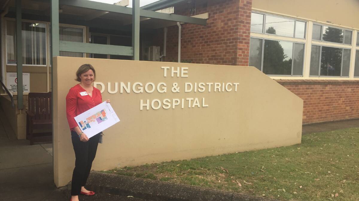BIG PLANS: Dungog Hospital's Site Nurse Manager Nicola Churms  said the renovations are an exciting time.