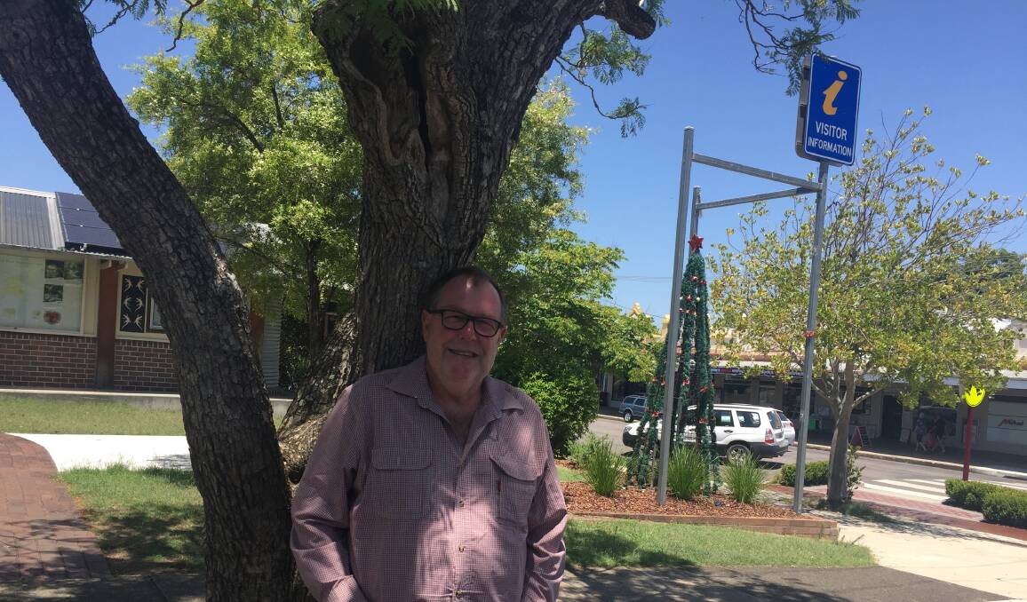 PASSION FOR THE AREA: Ivan Skaines is no longer in the role of events and tourism co-ordinator for the shire, but remains passionate about the future of the shire.