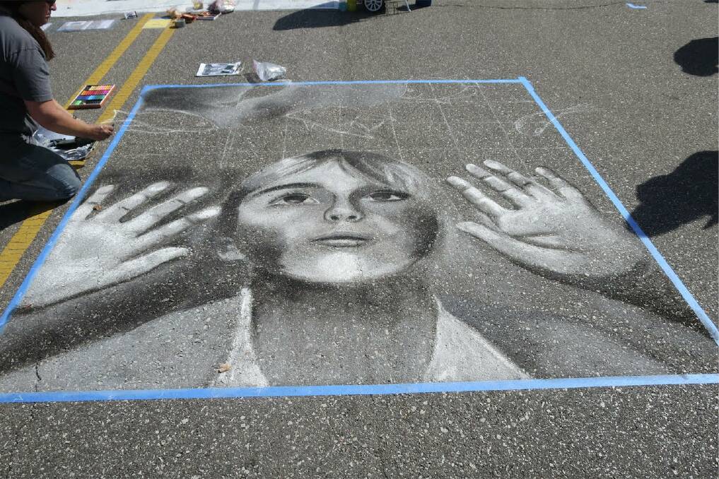CHALK IT UP TO ART: Let your imagination run wild with a chalk art competition.