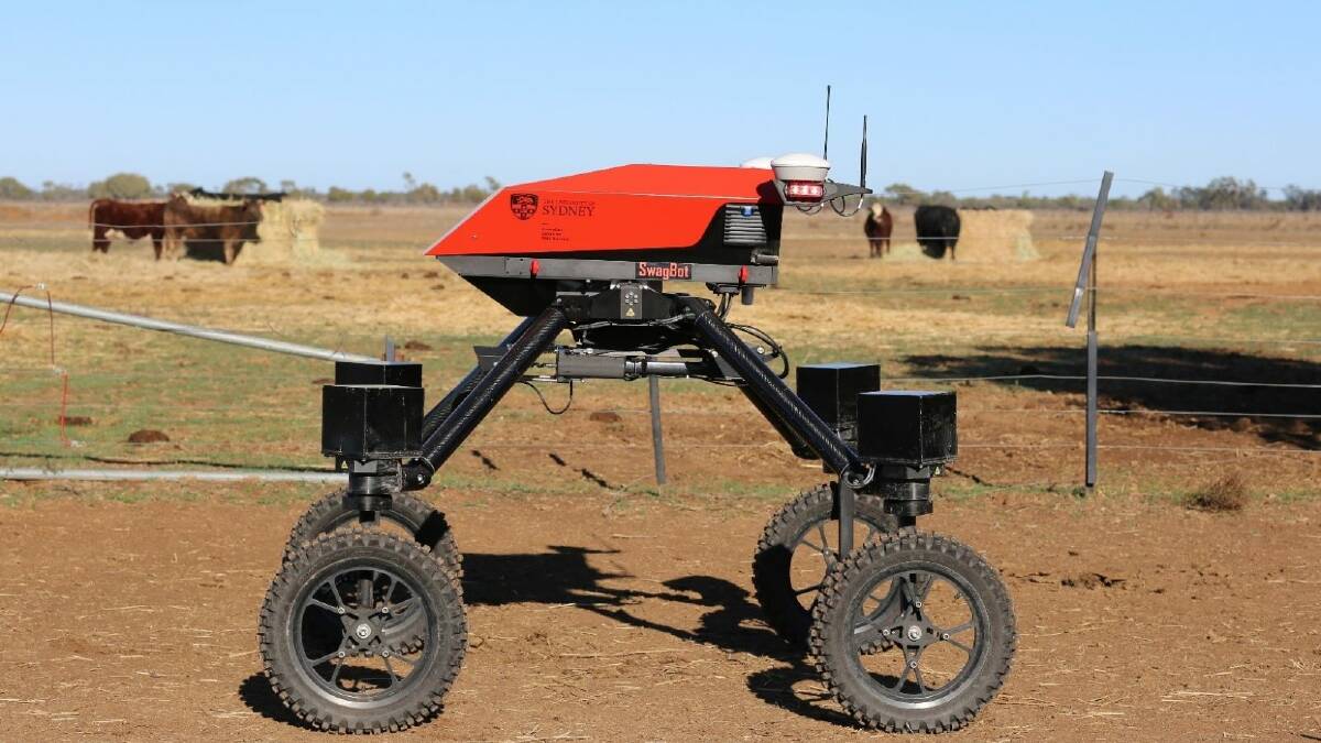 NEW: The ABC's Catalyst program featured Swagbot, herding cattle and spraying weeds will be in Allynbrook.