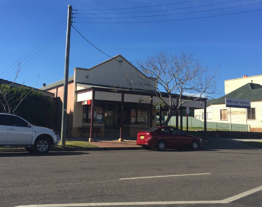 PROPOSED CLOSURE: The Westpac branch in Dowling Street, Dungog.