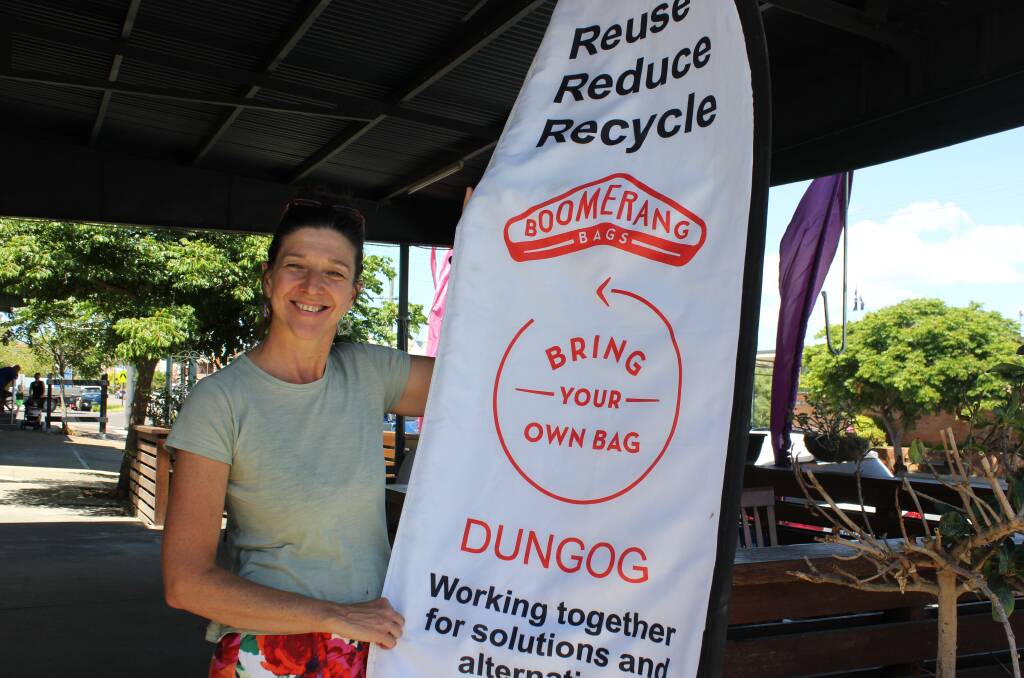 BOOMERANG BAGS: A recognisable smile behind the local success of Boomerang Bags is Michelle Dado-Millynn who  is continuing to raise awareness and proactive solutions to the issues that the natural world is facing today. 