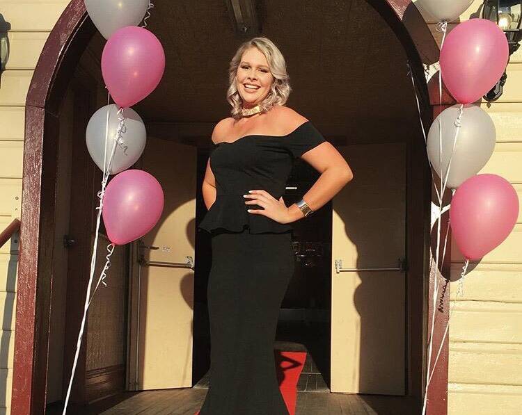GLAMOUR: The guest of honour at the birthday bash with a difference, Abby Wilson, plans to make her birthday event a charity fundraiser every year.