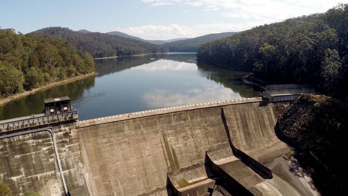 PRECIOUS DROP: Chichester Dam is currently sitting at around 97 per cent capacity with the region's total storage at the end of December sitting at 82.9 per cent.