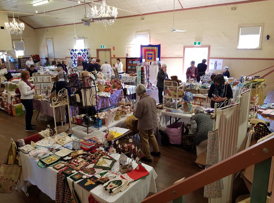 TREASURES: There's plenty to see and to buy at the Dungog Clarence Town CWA's annual Quiltarama at Clarence Town on the weekend of 12 and 13 October.