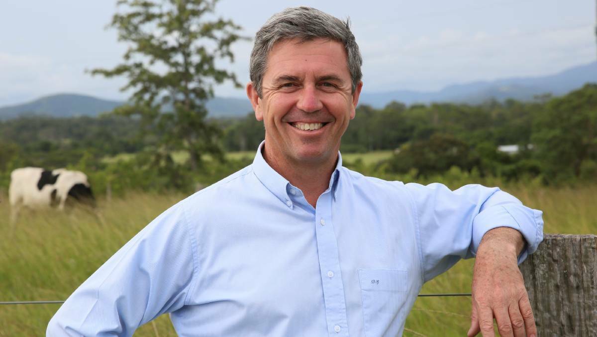THIRD TERM: David Gillespie has been returned as the Federal Member for Lyne with an increased margin.