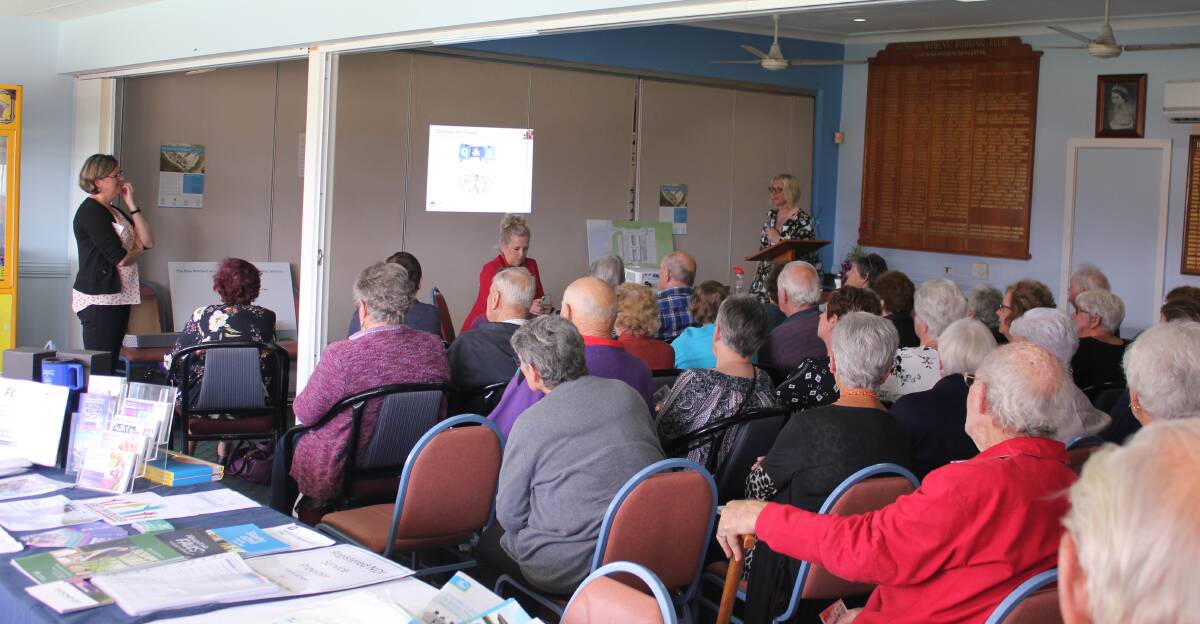 The health expo was well attended and featured a range of speakers.