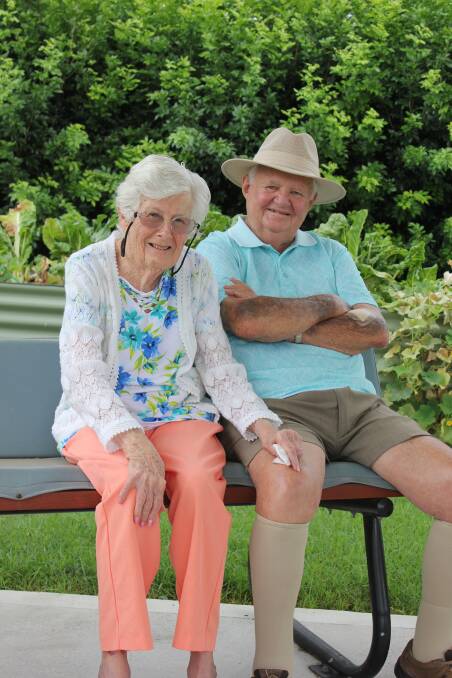 Milestone: Gloria and Pell Brorson this month celebrated 65 years of marriage. Photo: Michelle Mexon