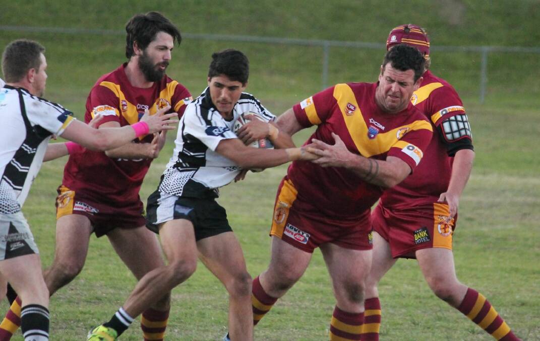 WEEKEND OFF: The Dungog Warriors got a weekend to recover from a tough season after Belmont South forfeited Saturday's catch-up game. Picture: Jeanie Briggs