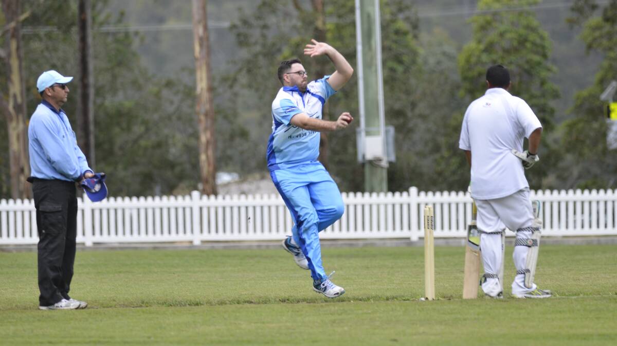 STRONG PERFORMANCE: Paterson's Sean Presland made 34 and took 1-19 in C-grades four-wicket win against Belmore. Picture: Michael Hartshorn